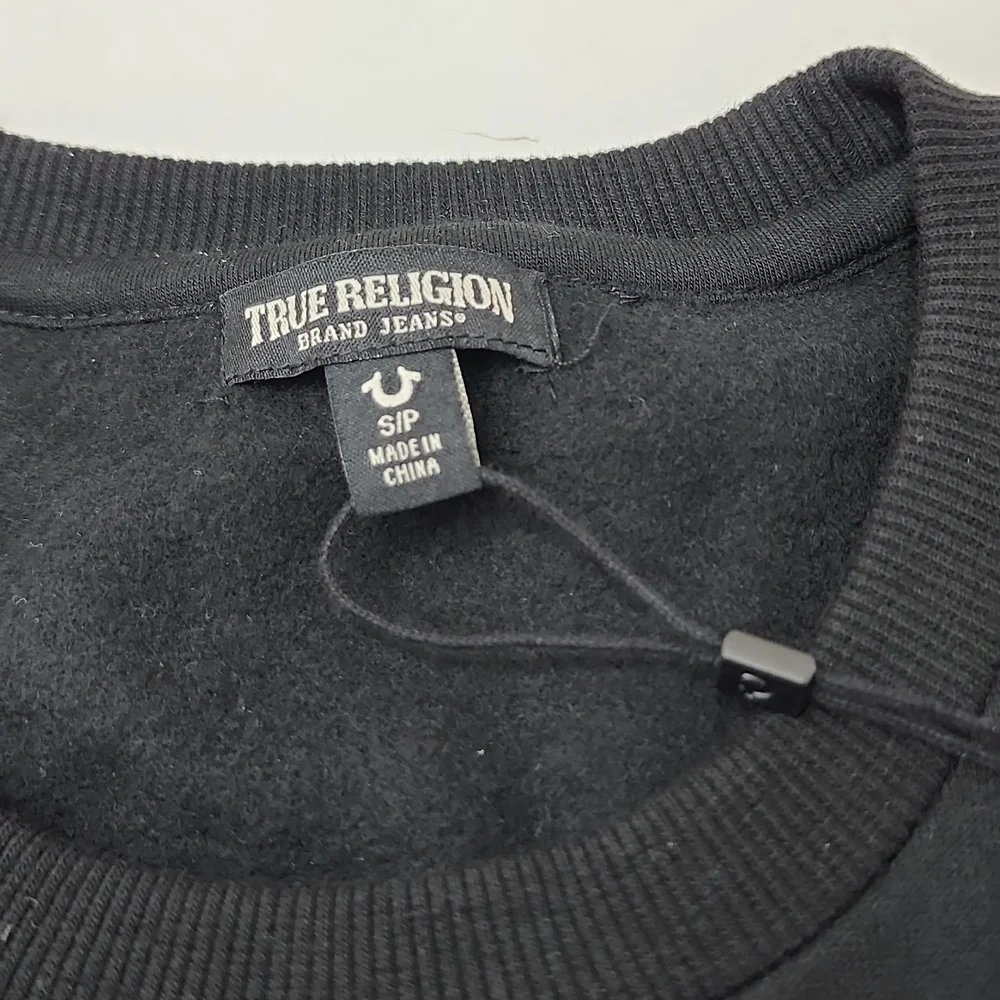 TRUE RELIGION BLACK SWEATSHIRT UNISEX